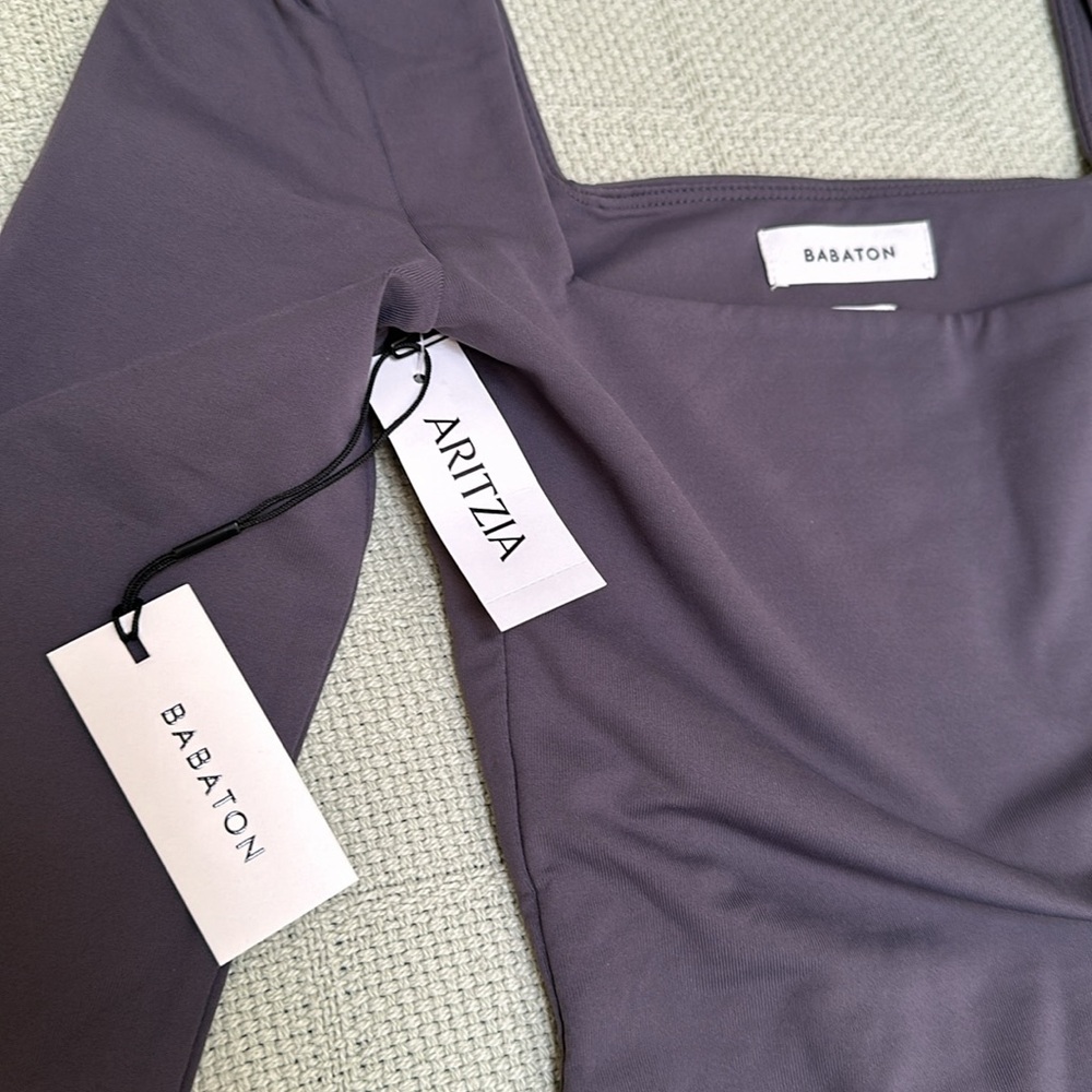 NWT BABATON / Aritzia long sleeve bodysuit